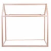 Childhome Lit Cabane En Bois Naturel 70 X 140 Cm