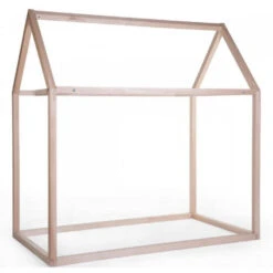 Childhome Lit Cabane En Bois Naturel 70 X 140 Cm 8 Childhome Lit Cabane En Bois Naturel 70 X 140 Cm -Allobébé cw063248287 2