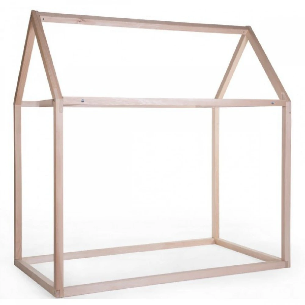 Childhome Lit Cabane En Bois Naturel 70 X 140 Cm 3 Childhome Lit Cabane En Bois Naturel 70 X 140 Cm – Image 3