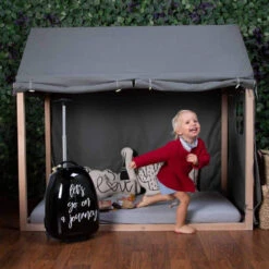 Childhome Lit Cabane En Bois Naturel 70 X 140 Cm 9 Childhome Lit Cabane En Bois Naturel 70 X 140 Cm -Allobébé cw063248287 3