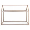 Childhome Lit Cabane Junior En Bois Naturel 90 X 200 Cm