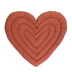 Childhome Tapis D'éveil Cœur Terracotta - 120 Cm