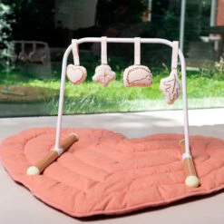 Childhome Tapis D'éveil Cœur Terracotta - 120 Cm -Allobébé cw081464348 4