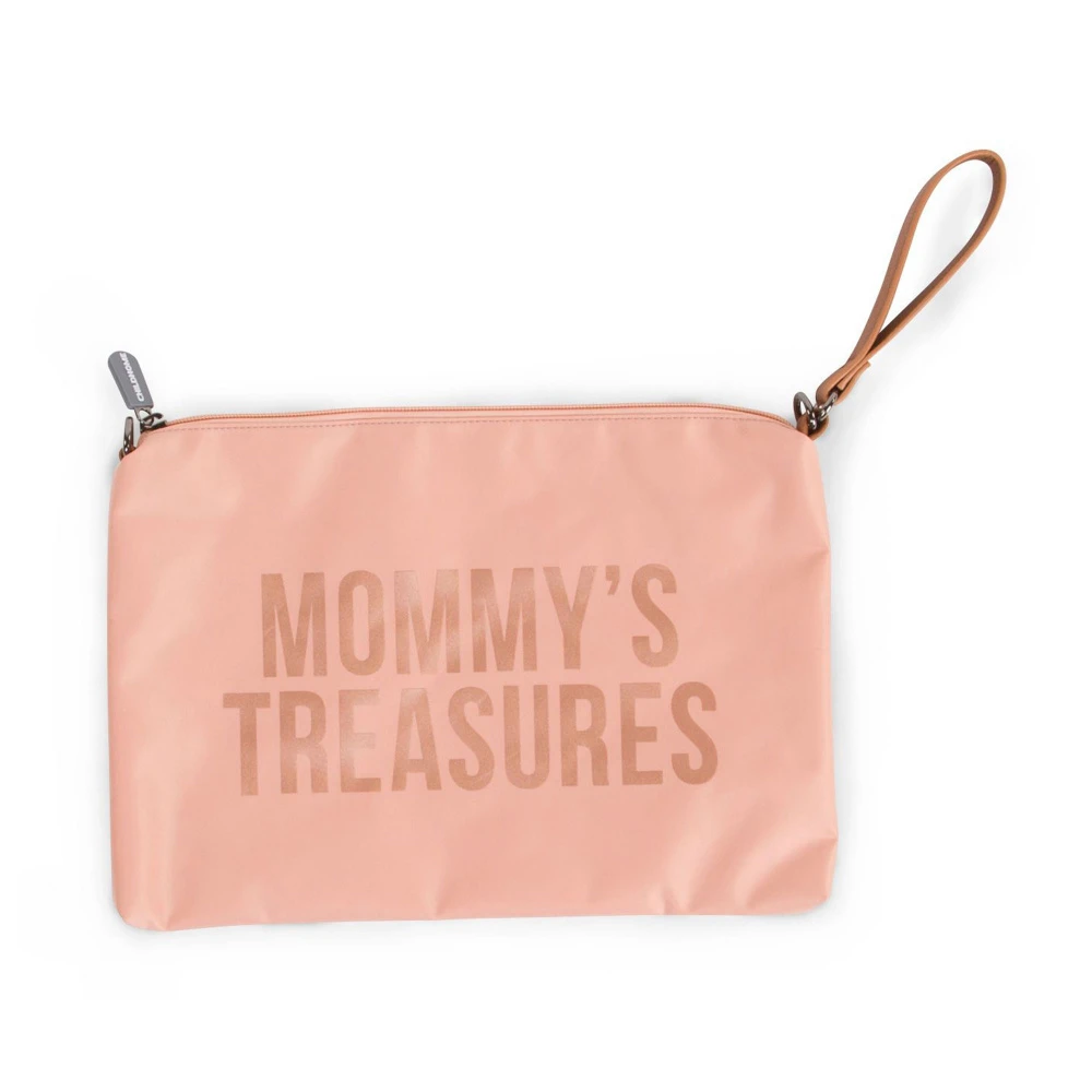 Childhome Pochette Mommy's Treasure Pink 1 Childhome Pochette Mommy's Treasure Pink