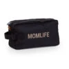 Childhome Trousse De Toilette Momlife Noire Et Or