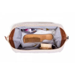 Childhome Trousse De Toilette Bébé Teddy écru -Allobébé cw096361088 4