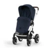 CYBEX Poussette Talos S Lux - Châssis Silver - Ocean Blue