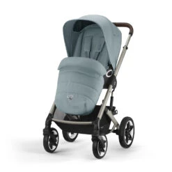 CYBEX Poussette Talos S Lux - Châssis Taupe - Sky Blue