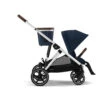 CYBEX Poussette Gazelle S - Châssis Silver - Ocean Blue