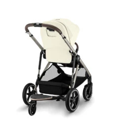 CYBEX Poussette Gazelle S - Châssis Taupe - Seashell Beige -Allobébé cy041022589 2