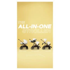 CYBEX Poussette Gazelle S - Châssis Taupe - Seashell Beige -Allobébé cy041022589 5