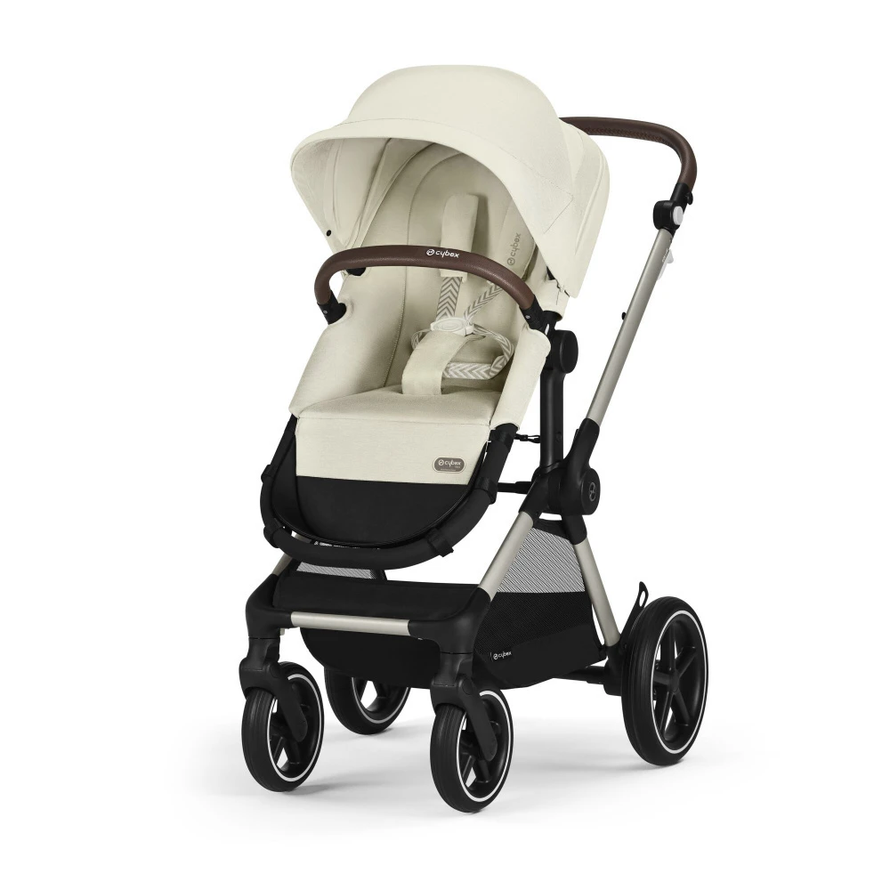 CYBEX Poussette Eos Lux Taupe Siège Seashell Beige 1 CYBEX Poussette Eos Lux Taupe Siège Seashell Beige