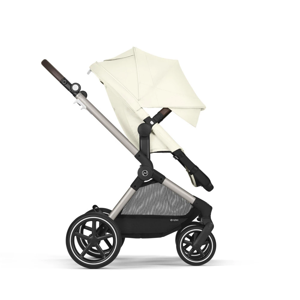 CYBEX Poussette Eos Lux Taupe Siège Seashell Beige 5 CYBEX Poussette Eos Lux Taupe Siège Seashell Beige – Image 5