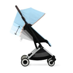 CYBEX Poussette Compacte Orfeo Bleu Clair -Allobébé cy041081791 4