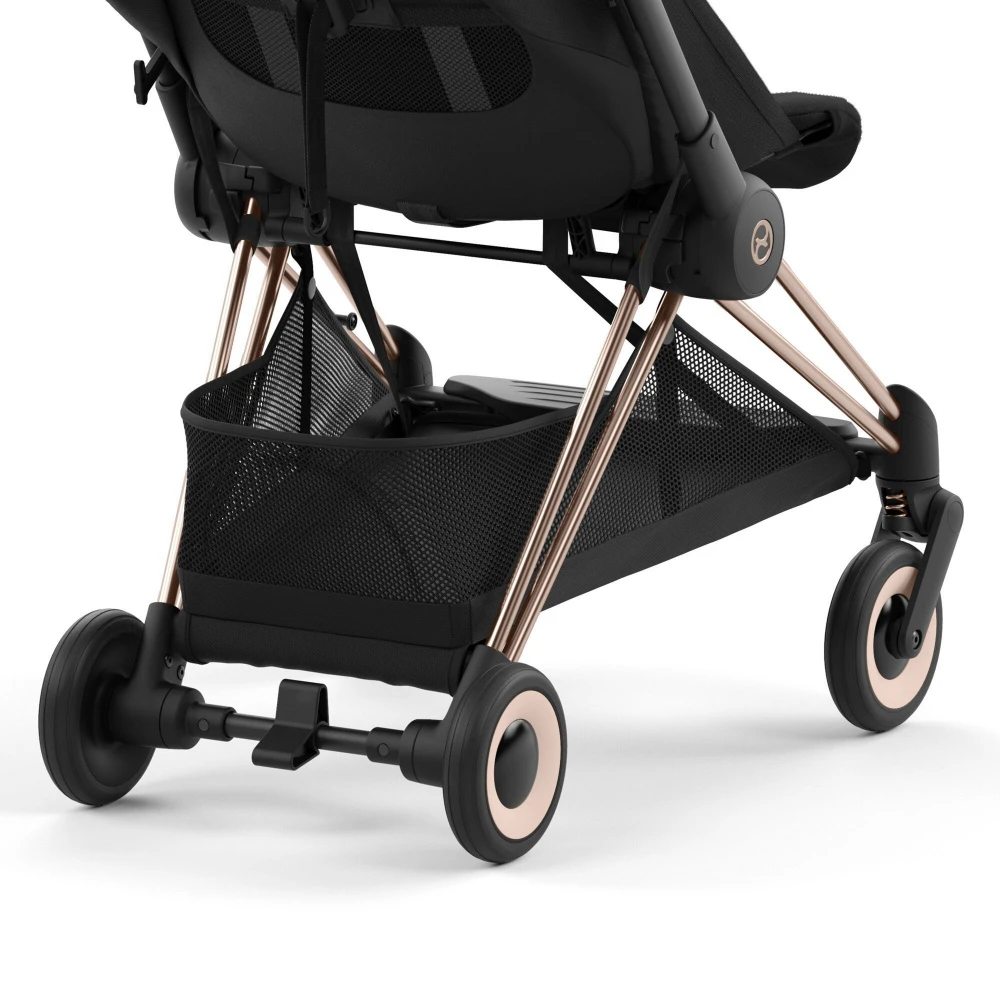 CYBEX Poussette Compacte Coya Châssis Rose Gold Siège Noir 7 CYBEX Poussette Compacte Coya Châssis Rose Gold Siège Noir – Image 7
