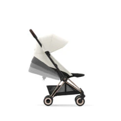 CYBEX Poussette Compacte Coya Châssis Rose Gold Siège Blanc -Allobébé cy041086543 3