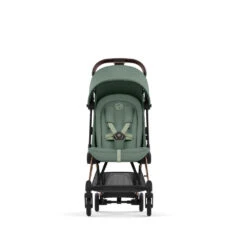 CYBEX Poussette Compacte Coya Châssis Rose Gold Siège Vert -Allobébé cy041086703 9