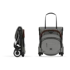 CYBEX Poussette Compacte Coya Châssis Chrome Brown Siège Gris 16 CYBEX Poussette Compacte Coya Châssis Chrome Brown Siège Gris -Allobébé cy041087588 2