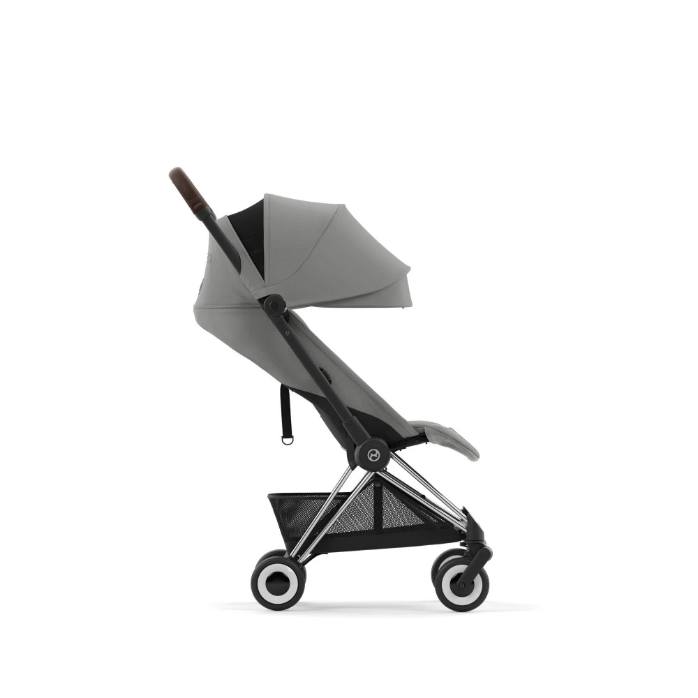 CYBEX Poussette Compacte Coya Châssis Chrome Brown Siège Gris 5 CYBEX Poussette Compacte Coya Châssis Chrome Brown Siège Gris – Image 5