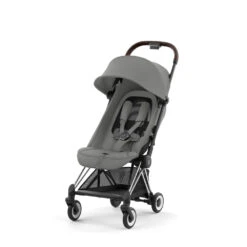 CYBEX Poussette Compacte Coya Châssis Chrome Brown Siège Gris 19 CYBEX Poussette Compacte Coya Châssis Chrome Brown Siège Gris -Allobébé cy041087588 5