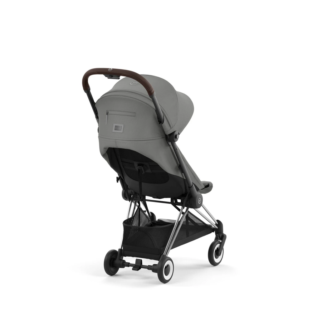 CYBEX Poussette Compacte Coya Châssis Chrome Brown Siège Gris 7 CYBEX Poussette Compacte Coya Châssis Chrome Brown Siège Gris – Image 7