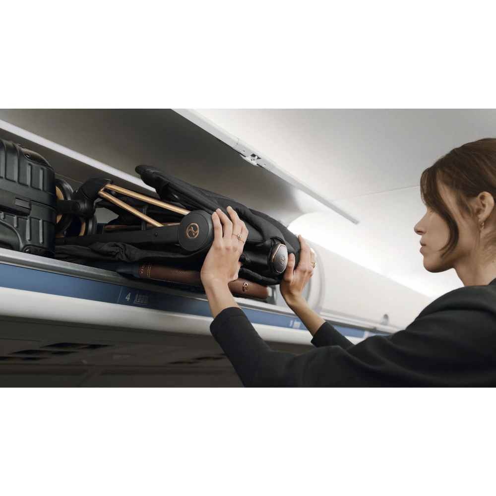 CYBEX Poussette Compacte Coya Châssis Chrome Brown Siège Off White 2 CYBEX Poussette Compacte Coya Châssis Chrome Brown Siège Off White – Image 2