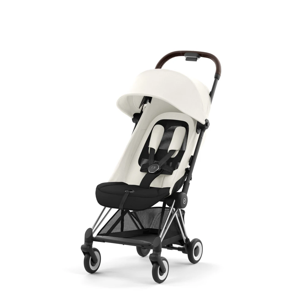 CYBEX Poussette Compacte Coya Châssis Chrome Brown Siège Off White 6 CYBEX Poussette Compacte Coya Châssis Chrome Brown Siège Off White – Image 6