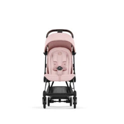 CYBEX Poussette Compacte Coya Châssis Chrome Brown Siège Rose Clair -Allobébé cy041087748 7