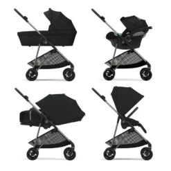 CYBEX Nacelle Melio - Moon Black 14 CYBEX Nacelle Melio - Moon Black -Allobébé cy041122176 6