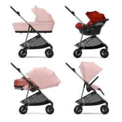 CYBEX Nacelle Melio - Hibiscus Red 14 CYBEX Nacelle Melio - Hibiscus Red -Allobébé cy041122251 6