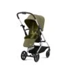 CYBEX Poussette Eezy S Twist+ 2 - Nature Green - Châssis Silver 2022
