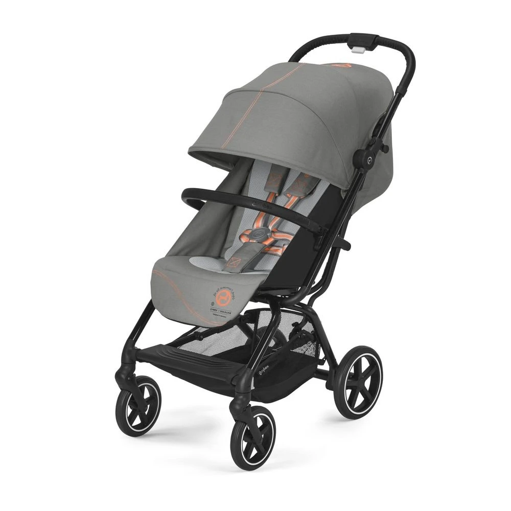CYBEX Poussette Eezy S+ 2 - Lava Grey - Châssis Noir 2022 1 CYBEX Poussette Eezy S+ 2 - Lava Grey - Châssis Noir 2022