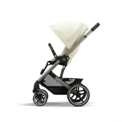 CYBEX Pack Duo Poussette Duo Balios S Lux + Aton 5 + Adaptateurs - Seashell Beige -Allobébé cy041626950 4