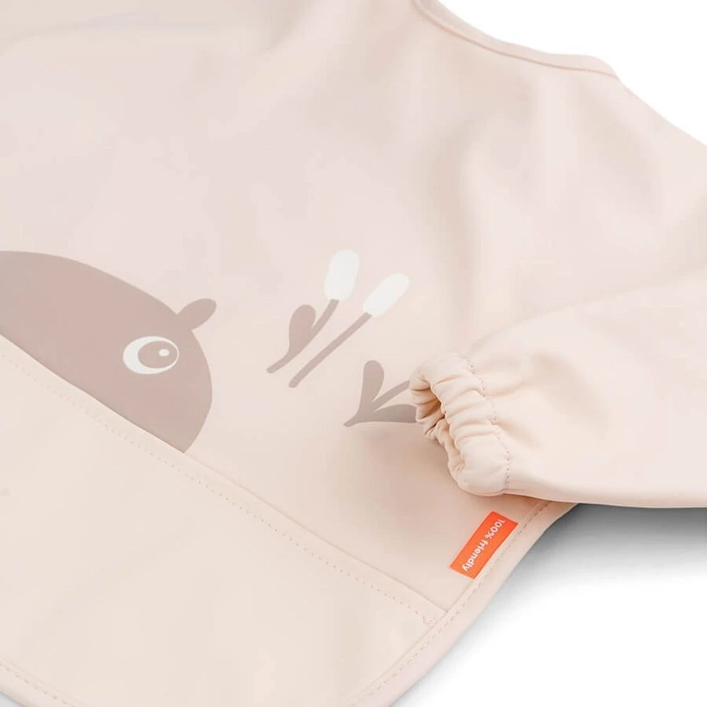 Done By Deer Bavoir Manches Longues 6-18 Mois Ozzo Rose 2 Done By Deer Bavoir Manches Longues 6-18 Mois Ozzo Rose – Image 2