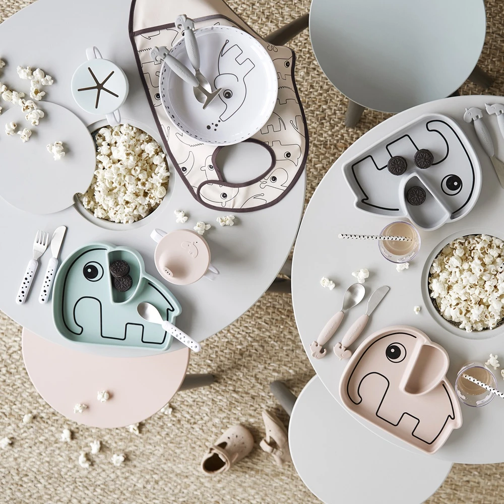 Done By Deer Assiette Antidérapante En Silicone Elphee Rose Poudré 5 Done By Deer Assiette Antidérapante En Silicone Elphee Rose Poudré – Image 5