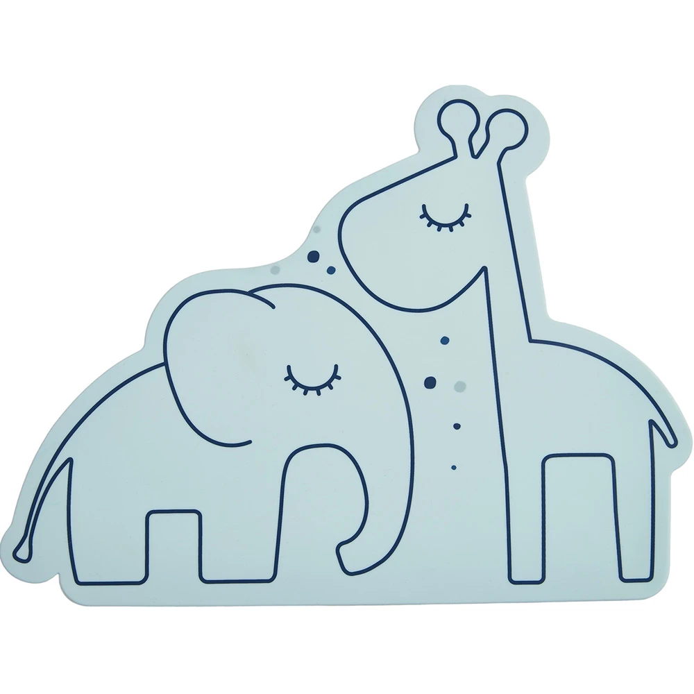 Done By Deer Set De Table En Silicone Dreamy Dots Blue 1 Done By Deer Set De Table En Silicone Dreamy Dots Blue