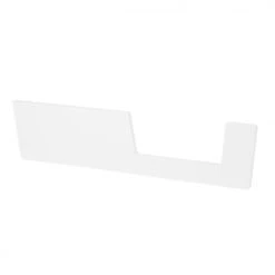 Done By Deer Barrière De Lit 60 X 120 Cm Blanc