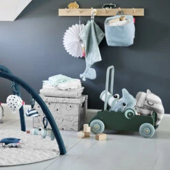 Done By Deer Chariot De Marche Croco Green -Allobébé db082003014 2