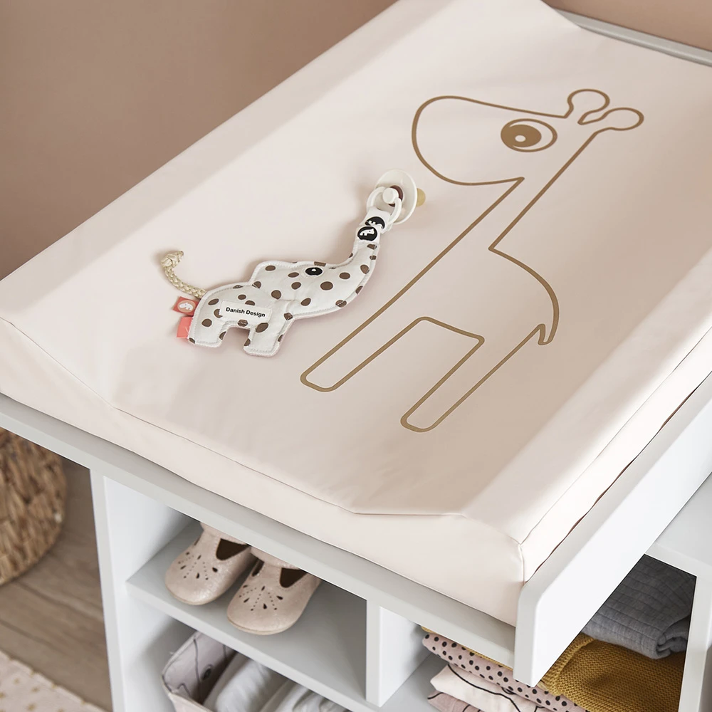 Done By Deer Matelas à Langer Raffi Rose Poudré /gold 2 Done By Deer Matelas à Langer Raffi Rose Poudré /gold – Image 2