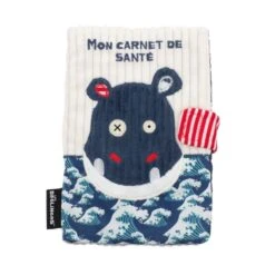 Protège Carnet De Santé L'hippopotame Hippipos