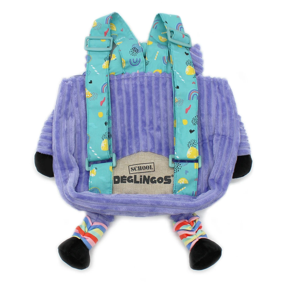 Sac à Dos Velours Kiprokos Le Zèbre 2 Sac à Dos Velours Kiprokos Le Zèbre – Image 2