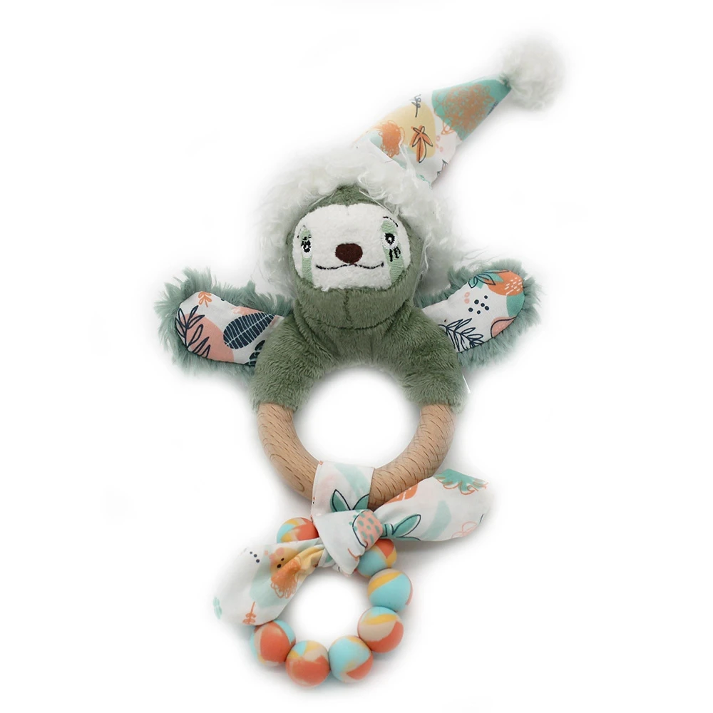 Anneau De Dentition Silicone Et Bois Chillos Le Paresseux 1 Anneau De Dentition Silicone Et Bois Chillos Le Paresseux