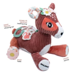 Peluche D'activités Melimelos La Biche 10 Peluche D'activités Melimelos La Biche -Allobébé dg084268354 3