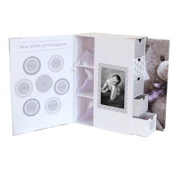 Boîte à Trésors Avec Livre De Naissance My Little Bear 8 Boîte à Trésors Avec Livre De Naissance My Little Bear -Allobébé dv021022246 3