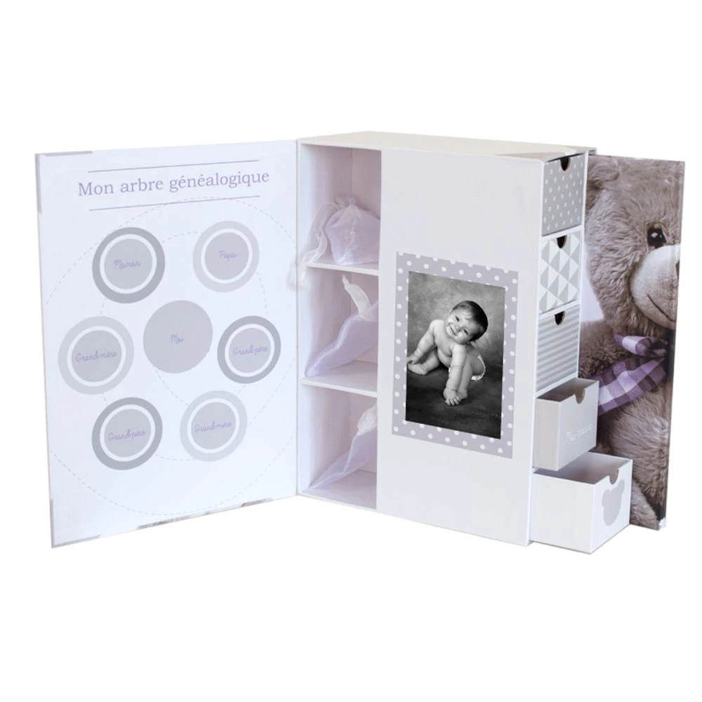 Boîte à Trésors Avec Livre De Naissance My Little Bear 4 Boîte à Trésors Avec Livre De Naissance My Little Bear – Image 4