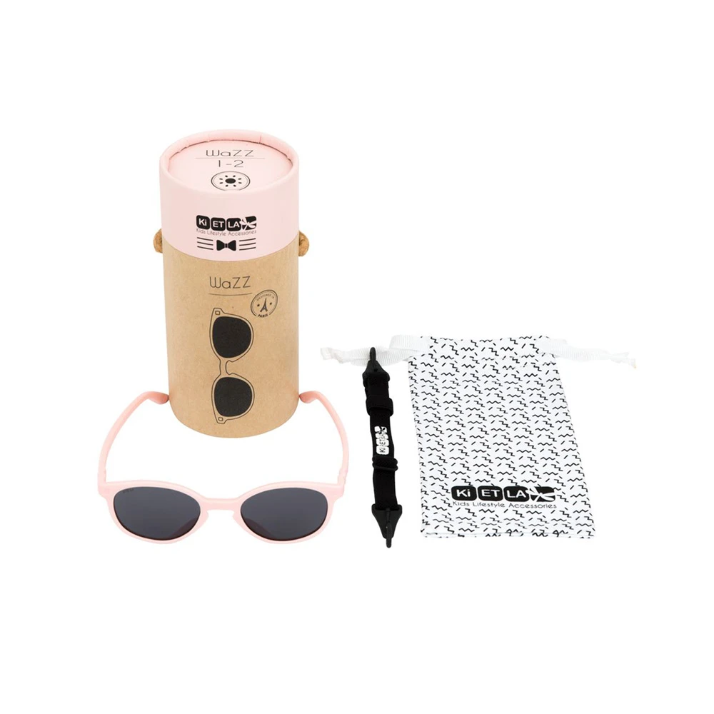 Lunettes De Soleil Little Kids Wazz Rose Pâle 2-4 Ans 2 Lunettes De Soleil Little Kids Wazz Rose Pâle 2-4 Ans – Image 2