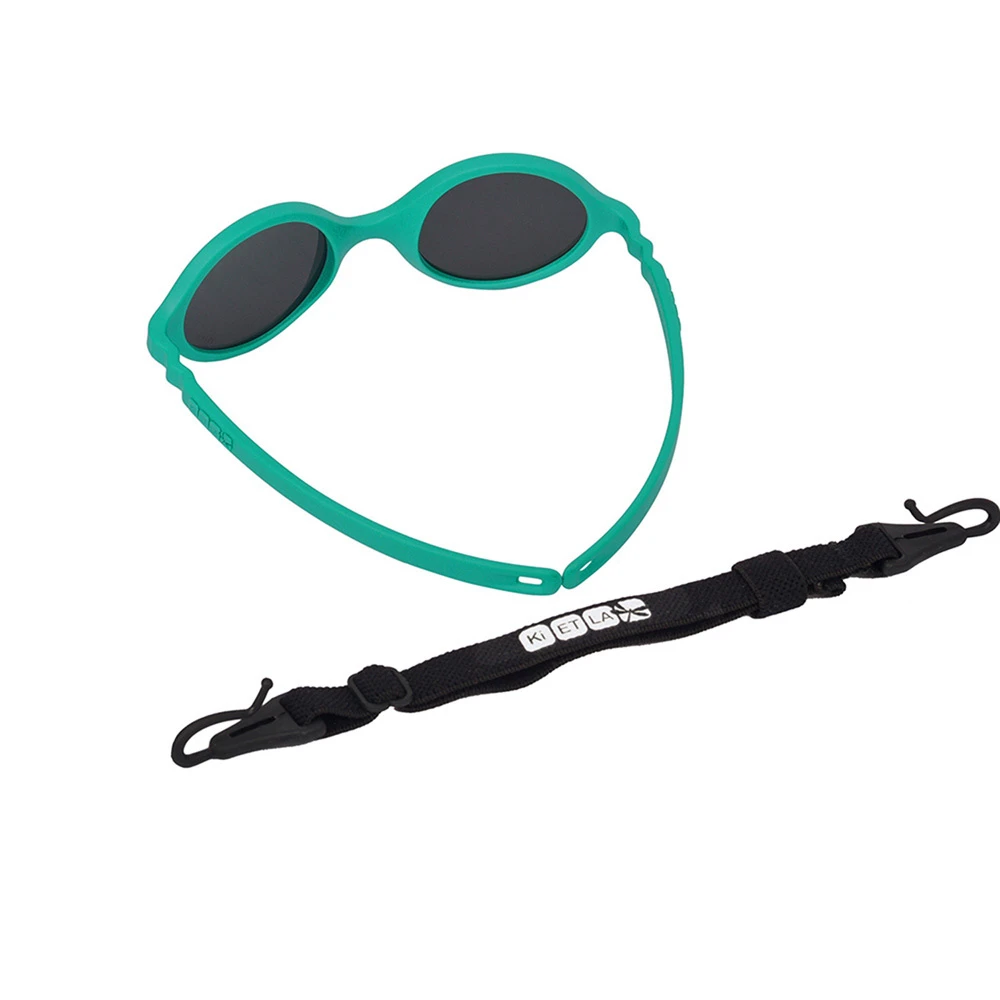 Lunettes De Soleil Bébé 0-1 An Diabola 2.0 Vert Paon 5 Lunettes De Soleil Bébé 0-1 An Diabola 2.0 Vert Paon – Image 5