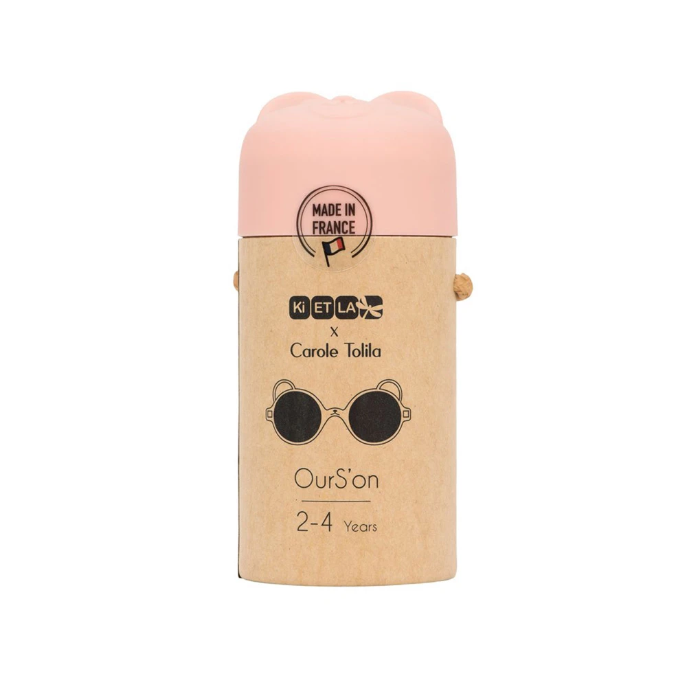 Lunettes De Soleil Bébé 1-2 Ans Ourson Rose Pêche 3 Lunettes De Soleil Bébé 1-2 Ans Ourson Rose Pêche – Image 3