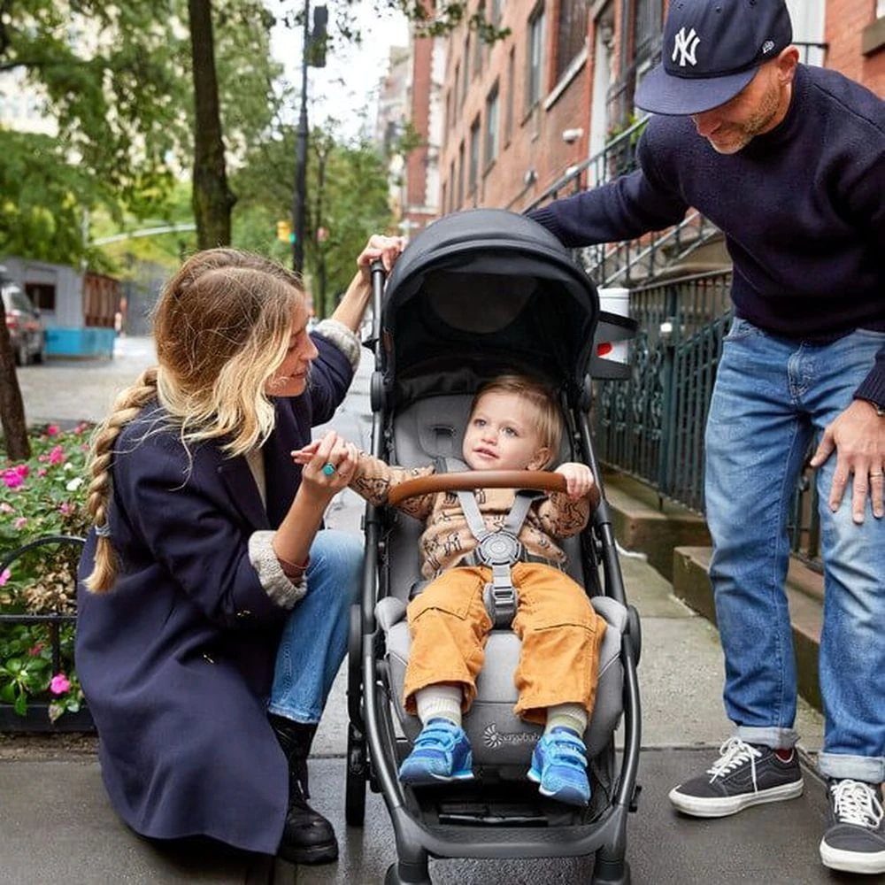 Ergobaby Poussette Compacte Metro+ Deluxe Gris Bleu 6 Ergobaby Poussette Compacte Metro+ Deluxe Gris Bleu – Image 6