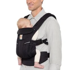 Ergobaby Porte Bébé Omni Breeze Noir Onyx -Allobébé er046103624 4